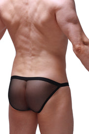 Bikini Ladon Mesh Black