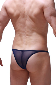 Bikini Plellis Net Navy