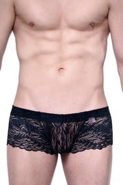 Boxer PetitQ Dentelle Ereac Noir