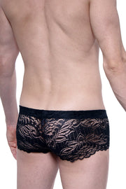 Boxer PetitQ Dentelle Ereac Noir
