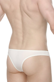Bikini Capri Rib White
