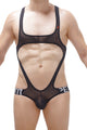 Body Jockstring Oze Net Black