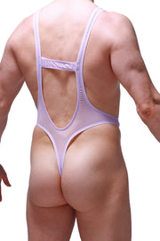 Bodythong Aunou Net Lilac