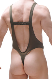 Bodysuit Thong Gonzac Plum Green