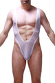 Bodysuit Thong Lepuil Net White