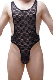 Bodythong Aunou Lace Black