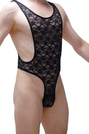 Bodythong Aunou Lace Black