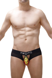 Brief Nouans Leopard Rainbow