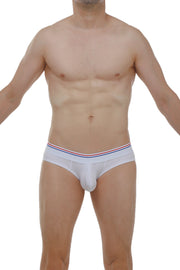 Brief Protruder Modal White