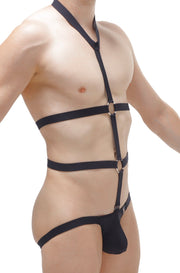 Jockstrap Harness Detachable Black