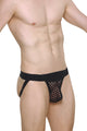 Jockstrap Monviel Mesh Black