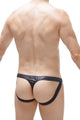 Jockstring Zipper Wet Black