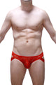 Tanga Suspensorio Dentelle Rojo