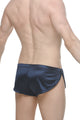 Short Snap Satin Encre