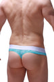 Thong Hole Cockring Marbre Green