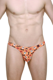Thong Lasso Cockring Citrouille