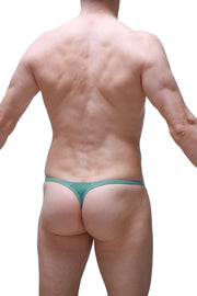 Thong Plellis Turquoise Green