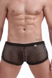 Shorts Snap PetitQ Fishnet black
