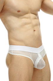 Tanga Mega Bulge Durtol Blanco